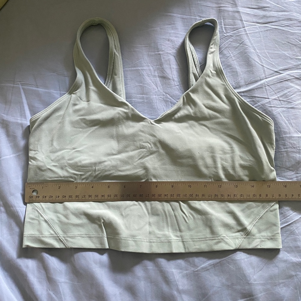 Lululemon Align Tank Women Size 12 Color Silver Blue